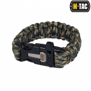M-Tac браслет паракорд с искровысекателем OD/TAN M-Tac браслет паракорд с искровысекателем OD/TAN